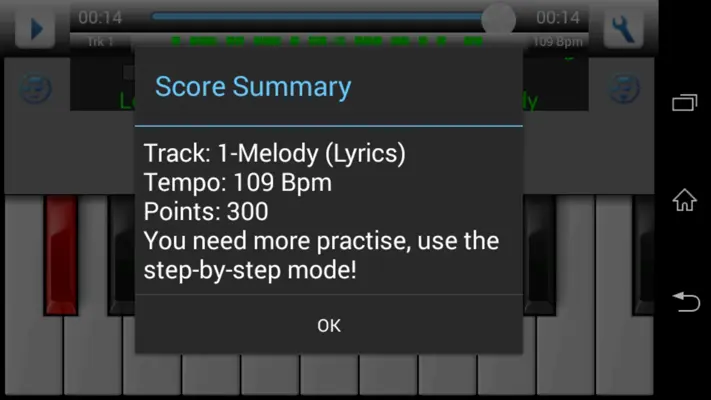 Piano Instructor android App screenshot 0