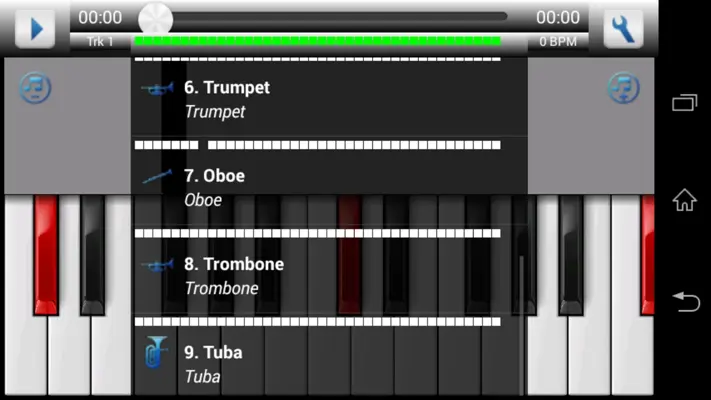 Piano Instructor android App screenshot 1